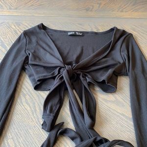 Shein crop top or cardigan.